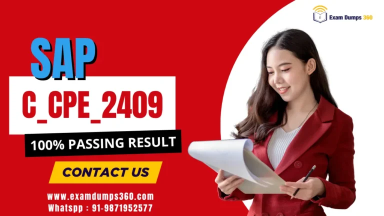 C_CPE_2409 Dumps in Hyderabad