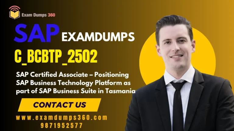 C_BCBTP_2502 SAP Certification in Tasmania