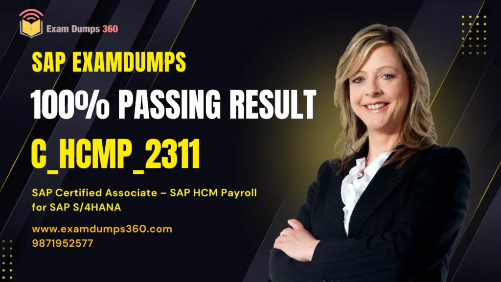 C_HCMP_2311 SAP Examdumps in Bangalore